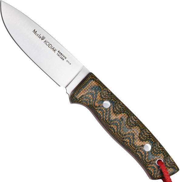 Muela Kodiak Canvas Micarta Grün